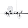 Lampa wisząca ORION LONG-120 czarna 120 cm