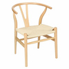 Krzesło Wicker Naturalne Naturalne inspi rowane Wishbone