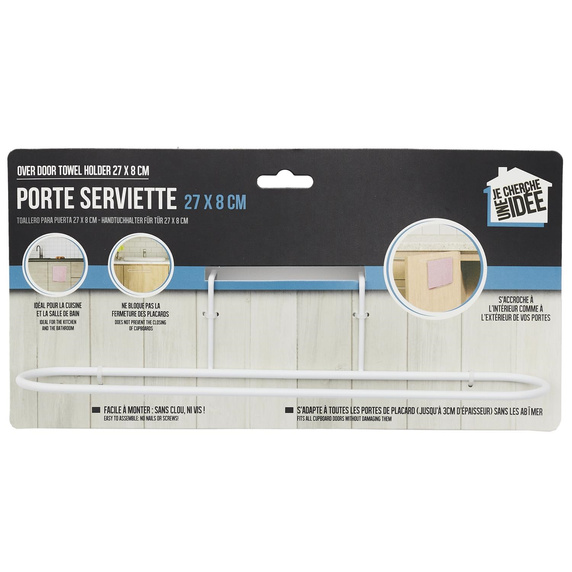 Uchwyt/ wieszak na ścierkę/ ręcznik       kuchenny biały