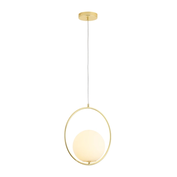 Lampa wisząca COSTA ROUND złota 35 cm