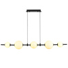 Lampa wisząca MILA czarna 140 cm