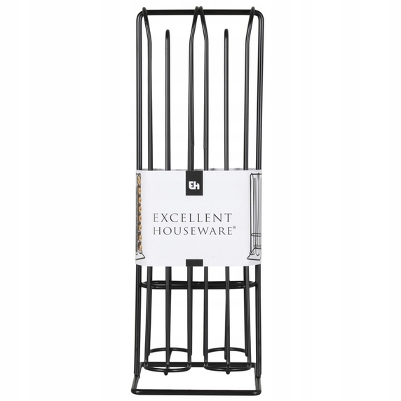 Stojak na kapsułki do kawy Nespresso      metalowy czarny