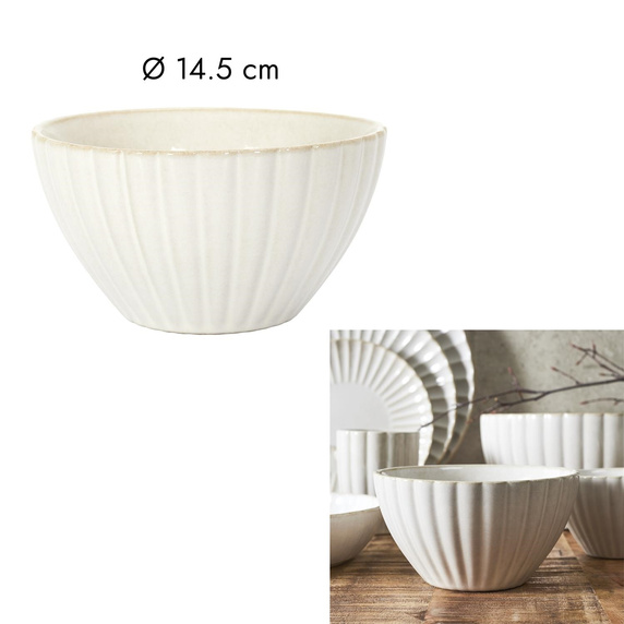Miska Vlora 14,5cm beżowa
