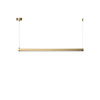 Lampa wisząca BEAM-80 LED złota 80 cm