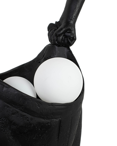 MOOSEE lampa podłogowa HUMAN HOUDINI czarna