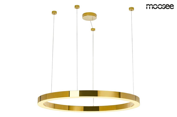 MOOSEE lampa wisząca RING LUXURY 110 złota