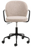 Fotel biurowy Patricia beżowy Monza 60