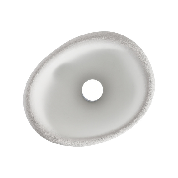Plafon sufitowy STONE biały 50 cm