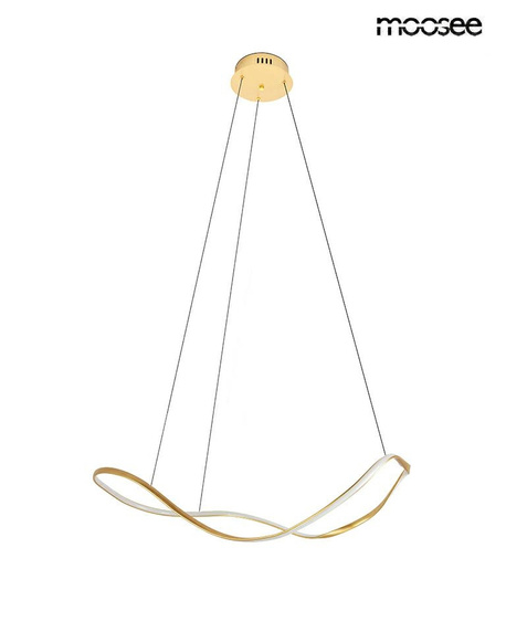 MOOSEE lampa wisząca WAVES 60 złota