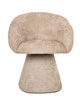 MaMaison krzesło obrotowe PEDRA beżowe