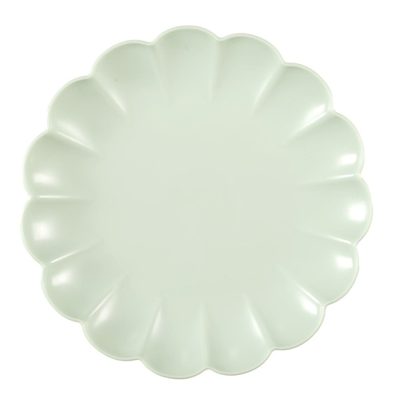 Talerz deserowy Iris 20,5cm zielony       jasny