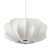 Lampa wisząca SILK V-shape biała 45 cm