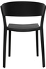 Krzesło JASPER czarne - polipropylen