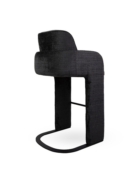 MaMaison krzesło barowe BORA czarne