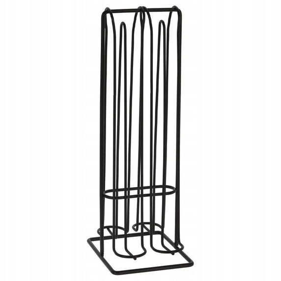 Stojak na kapsułki do kawy Nespresso      metalowy czarny