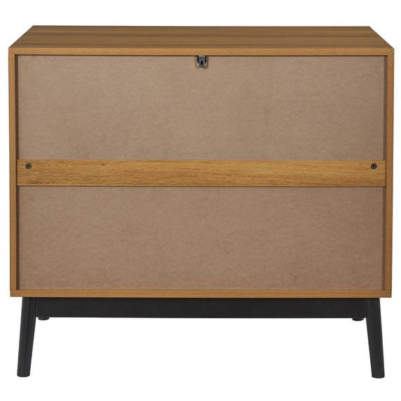 Komoda Felix 3 szuflady jodełka naturalny