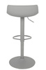 Krzesło barowe SNAP BAR TAP regulowane szare