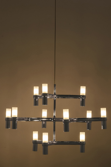 MOOSEE Lampa wisząca ATOMIC chrom