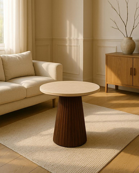 MaMaison stolik ARGENTINA marmur / drewno