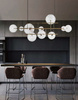 Lampa wisząca CHARM mosiądz 200 cm