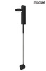 MOOSEE lampa ścienna CLARID BLACK czarna