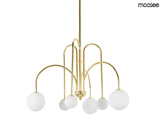 MOOSEE lampa wisząca NERI złota