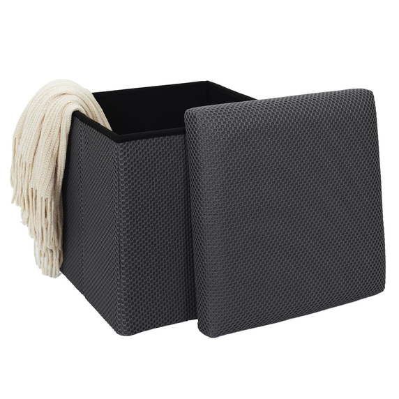 Pufa Vels Atom szara