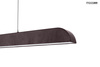 MOOSEE lampa wisząca LINEA brązowa