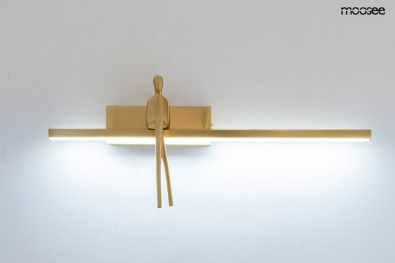 MOOSEE lampa ścienna BOY złota