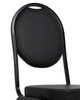 Krzesło bankietowe / konferencyjne HEBE   czarne