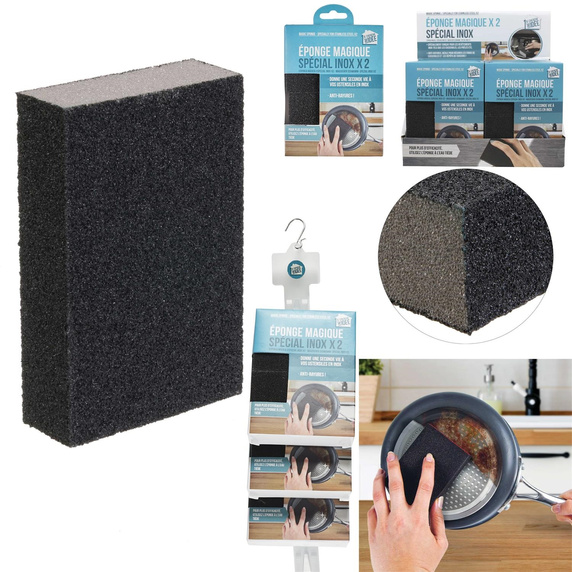 Magiczna gąbka do metalowych powierzchni