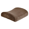 Poduszka ergonomiczna Sensly na oparcie   krzesła brązowa
