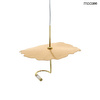 MOOSEE lampa wisząca LEAFS złota