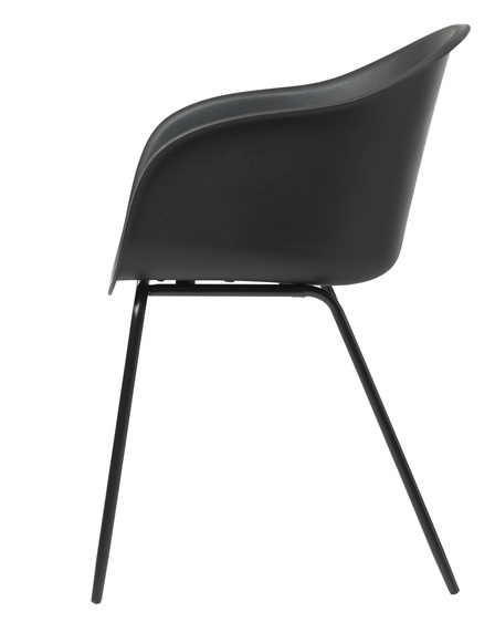 Krzesło Topley Arm czarne