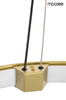 MOOSEE lampa wisząca CIRCLE SPOT 98 GOLD złota