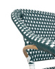 Krzesło CAFE MIRAMAR turkus / morski      rattan