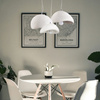 Lampa wisząca STONE biała 60 cm