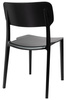 Krzesło AGAT PREMIUM czarne - polipropylen