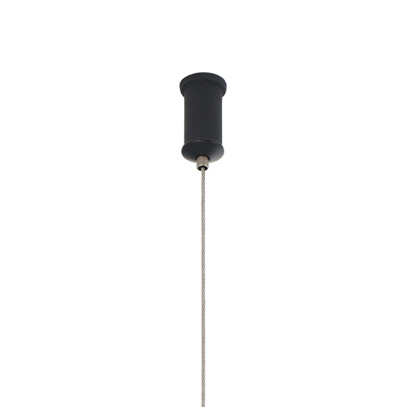 Lampa wisząca MINIMA-1 LED czarna 80 cm