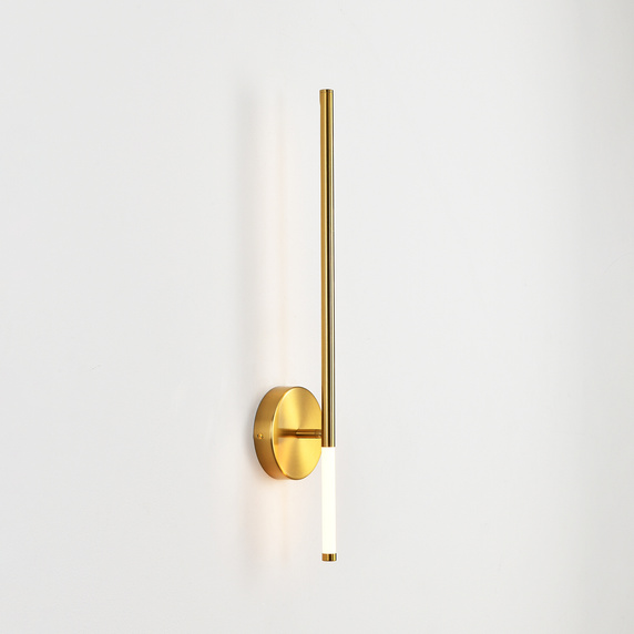 Lampa ścienna FRESCO LED złota 95 cm