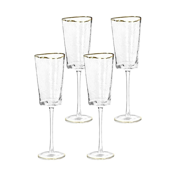 KARE komplet 4 kieliszków do wina HOMMAGE 300 ml