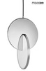 MOOSEE lampa wisząca DISCO srebrna