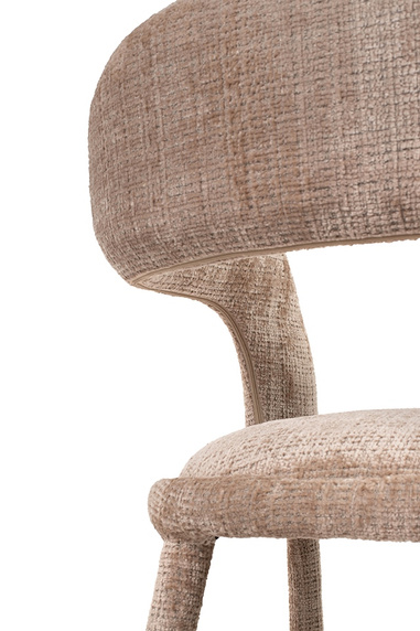 MaMaison krzesło barowe IRIS beżowe