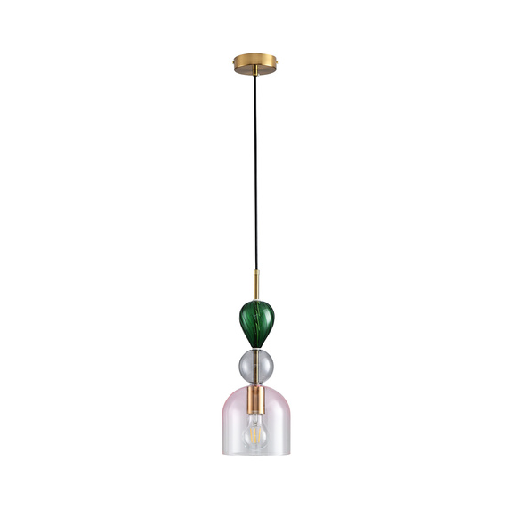 Lampa wisząca PASTELLO PINK kolorowa 15 cm