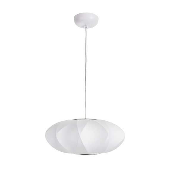 Lampa wisząca SILK X-shape biała 40 cm