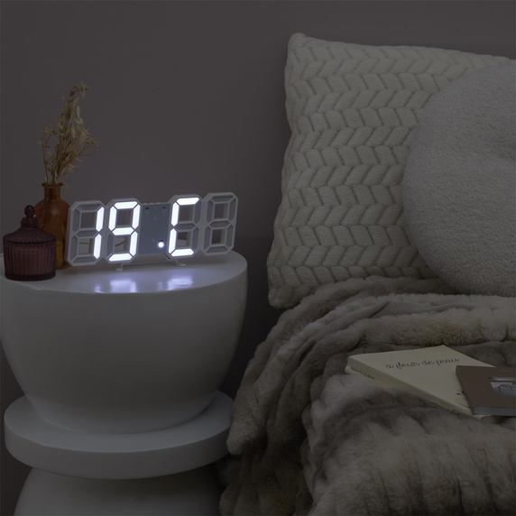 Zegarek budzik cyfrowy LED