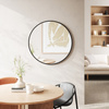 UMBRA lustro wiszące HUB 94 cm czarne