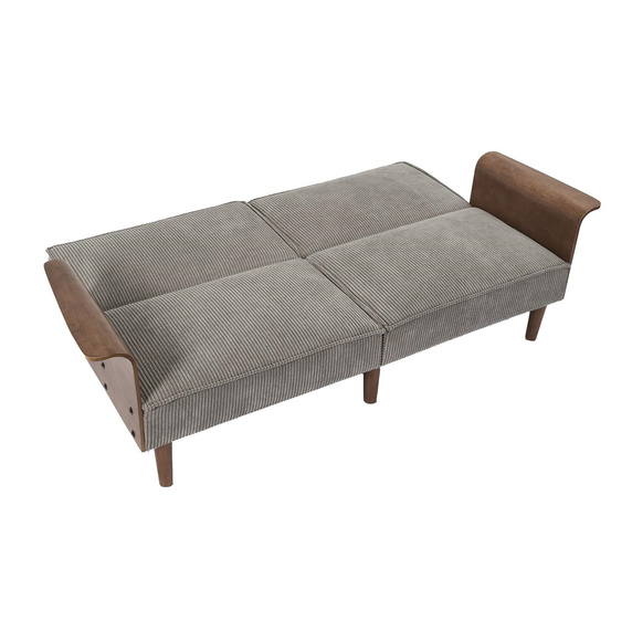 Sofa rozkładana Scott szara sztruks