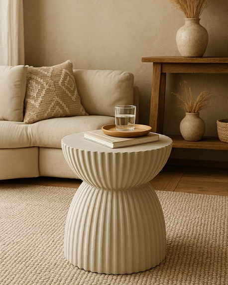 MaMaison stolik TURNO beżowy