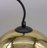 Lampa wisząca MIRROR GLOW - L złota  40 cm